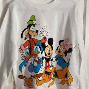 Oversized Disney crew neck